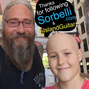 Wayne & Nicky Sorbelli thank family & friends for supporting Sorbelli.com & IslandGuitar.com